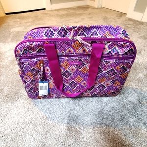 Vera Bradley Weekender Suitcase NWT 17.5"x12.5"x7.5"